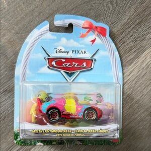 Cars Easter Lightning McQueen diecast car